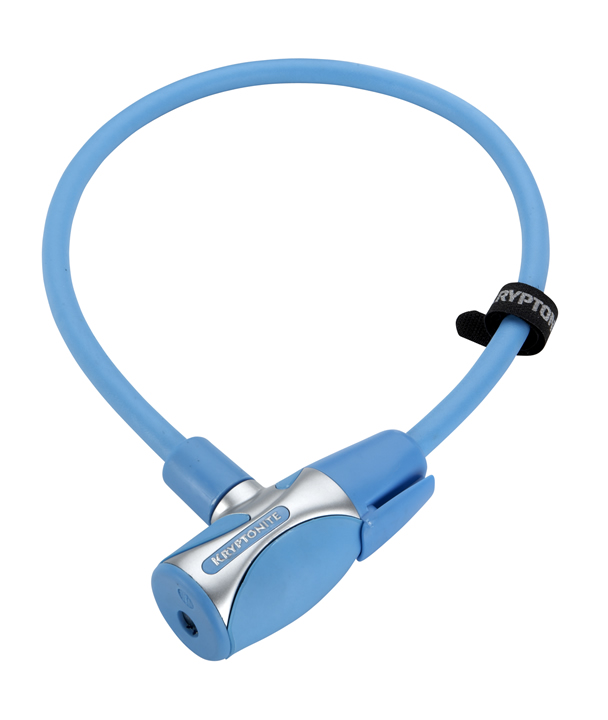 Cable con llave KryptoFlex 1265 - Medio azul